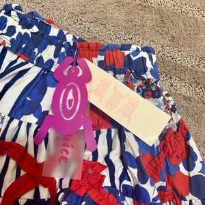 NWT Beetlejuice patriotic skirt, size 6x